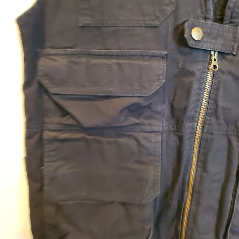 5.11 Tactical Series Black Cotton Utility Vest | Photography Fishing | Men's M